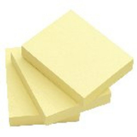 Q-Connect KF10501 Quick Notes yellow, 100 sheets, 51mm x 76mm KF10501 238190