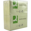 Q-Connect KF10503 Quick Note repositionable pad, 100 sheets, 76mm x 127mm (12-pack)