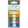 Q-Connect KF14966 half-inch assorted colours page markers (130 tabs) KF14966 235096