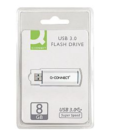 Q-Connect KF16368 USB Stick 3.0 | 8GB KF16368 246283 - 1