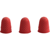 Q-Connect KF21507 Thimblette No.00 Red (Pk 12) KF21507 246162