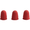 Q-Connect KF21507 Thimblette No.00 Red (Pk 12)