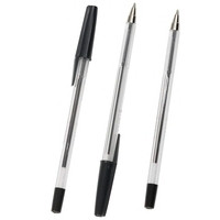 Q-Connect KF26040 black ballpoint pen (50-pack) KF26040 235033 - 1