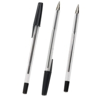 Q-Connect KF26040 black ballpoint pen (50-pack) KF26040 235033