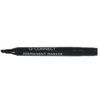 Q-Connect KF26042 black permanent marker (10-pack) KF26042 235141 - 1