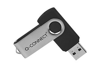 Q-Connect KF41514 USB 2.0 / 64GB silver / black KF41514 246282 - 1