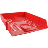 Letter tray (A4+) | Q-Connect KF10055 red 235039 - 1