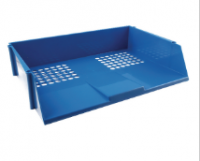 Letter tray (A4+) | Q-Connect KF21689 blue landscape 246251