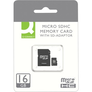 Q-Connect Micro SD Card 16GB, Class 10, KF16012 KF16012 246214 - 1