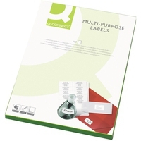 Multi-purpose labels (99.1 x 34mm) | Q-Connect | 1,600 labels 246212