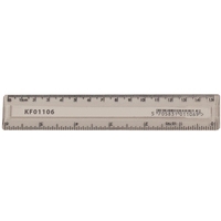 Plastic ruler (15cm) | Q-Connect KF01106 235048