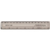 Plastic ruler (15cm) | Q-Connect KF01106