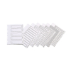 Plastic tabs A-Z (20 white tabs) | A4, 11-hole | Q-Connect KF01351
