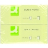 Sticky Notes 38 x 51mm | 100 sheets repositionable | Q-Connect KF10500 Quick Note | 12-pack 235027 - 1