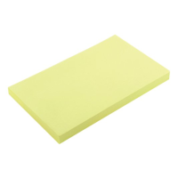 Sticky Notes 75 x 125mm | 100 sheets repositionable | Q-Connect Quick Note | 12-pack 405374