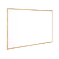 Whiteboard 40 x 30cm with wooden frame | Q-Connect 405403