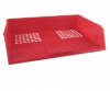 Q-Connect red landscape letter tray