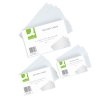 Q-Connect ruled white record card, 203mm x127mm (100-pack) KF35206 299104
