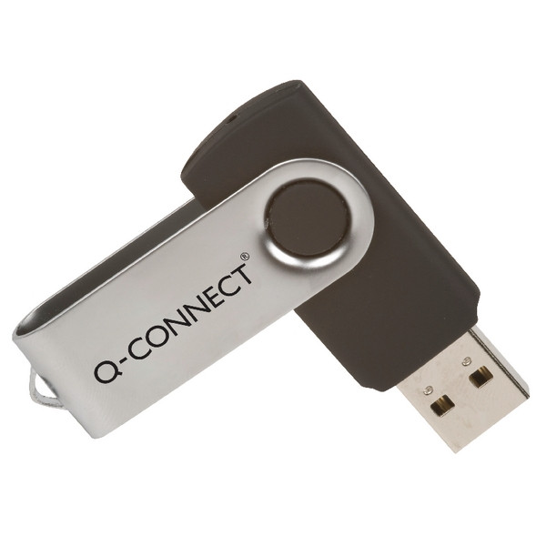 Q-Connect silver/black KF41512 USB 2.0 / 8GB KF41512 235166 - 1