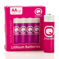 Q-Nomic Lithium 1.5V AA batteries (4-pack) AA FR6 AQN00003