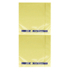 Quick Note yellow repositionable pad, 75mm x 75mm (12-pack) 3-654-01 405375