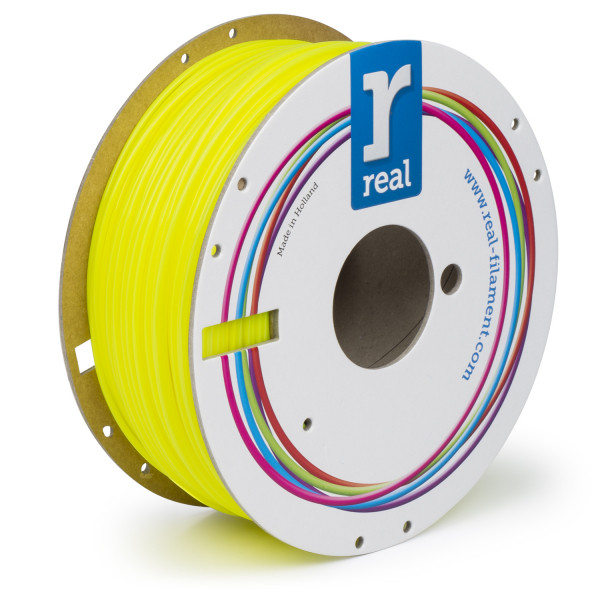 REAL fluorescent yellow PLA filament 2.85mm, 1kg  DFP02035 - 1