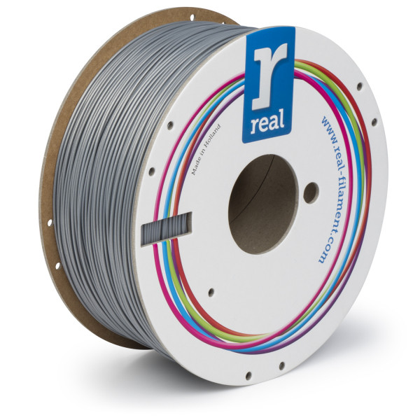 REAL silver ABS filament 1.75mm, 1kg  DFA02007 - 1