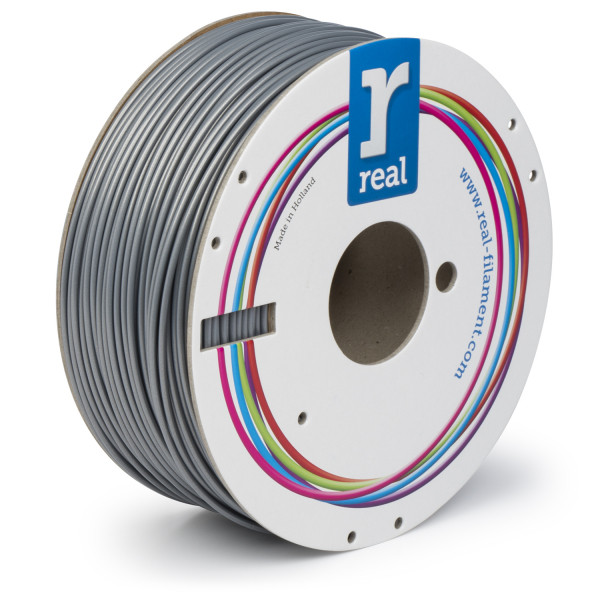 REAL silver ABS filament 2.85mm, 1kg  DFA02024 - 1