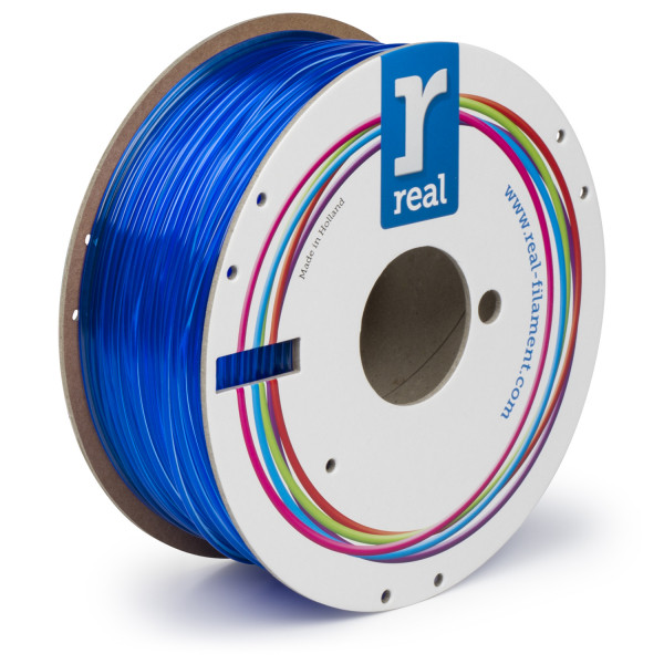 REAL translucent blue PETG filament 2.85mm, 1kg  DFE02004 - 1