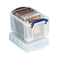 RUP Really Useful 3L transparent plastic storage box RUP80177 238010