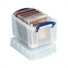 Really Useful 3L transparent plastic storage box