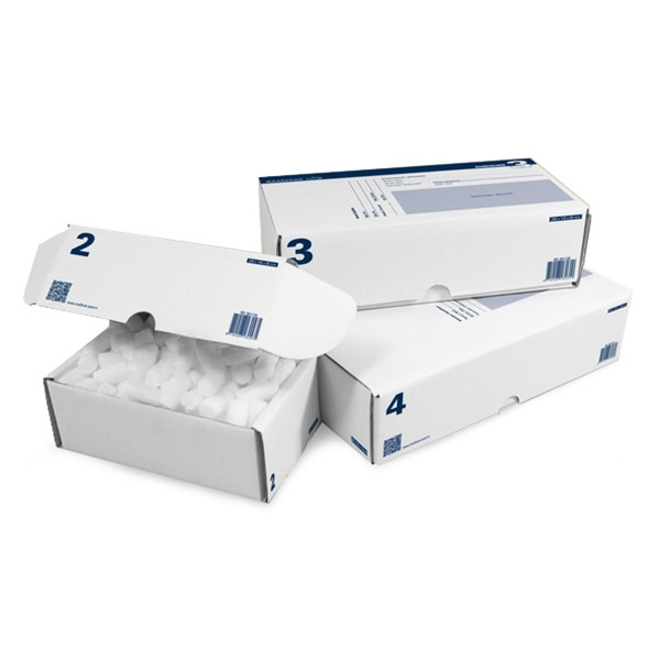 Raadhuis printed parcel box, 146mm x 131mm x 56mm (5-pack) 209278 - 1