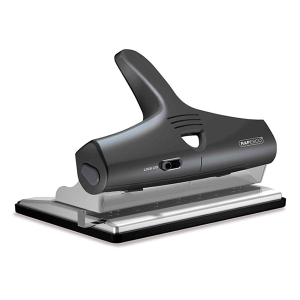 2-4 hole punch 5.5mm (32 sheets) | black | Rapesco ALU adjustable 202079 - 1