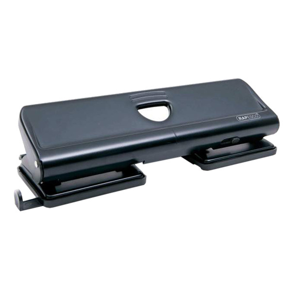 4-hole punch 6mm (22 sheets) | black | Rapesco 720 226802 - 1