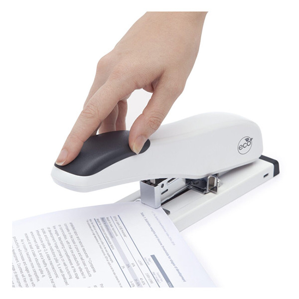 Rapesco ECO HD-100 white heavy duty stapler 1386 226826 - 4