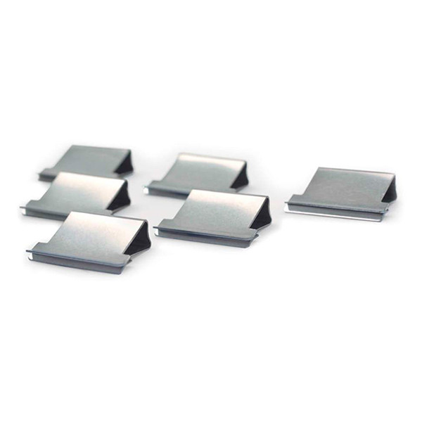 Foldback clip dispenser + foldback clips 10.7mm | silver | Rapesco Supaclip 40 | 25-pack 202084 - 4