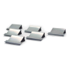 Foldback clip dispenser + foldback clips 10.7mm | silver | Rapesco Supaclip 40 | 25-pack 202084 - 4