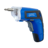 Rapesco Germ-Savvy Antibacterial blue cordless screwdriver (3.6V)