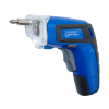 Rapesco Germ-Savvy Antibacterial blue cordless screwdriver (3.6V) 1640 202068