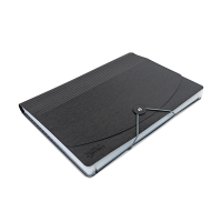Rapesco Germ-Savvy antibacterial black project folder (13 compartments) 1638 202061
