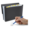 Rapesco Germ-Savvy antibacterial black project folder (13 compartments) 1638 202061 - 5