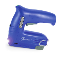 Rapesco Germ-Savvy antibacterial blue electric tacker 1634 202077