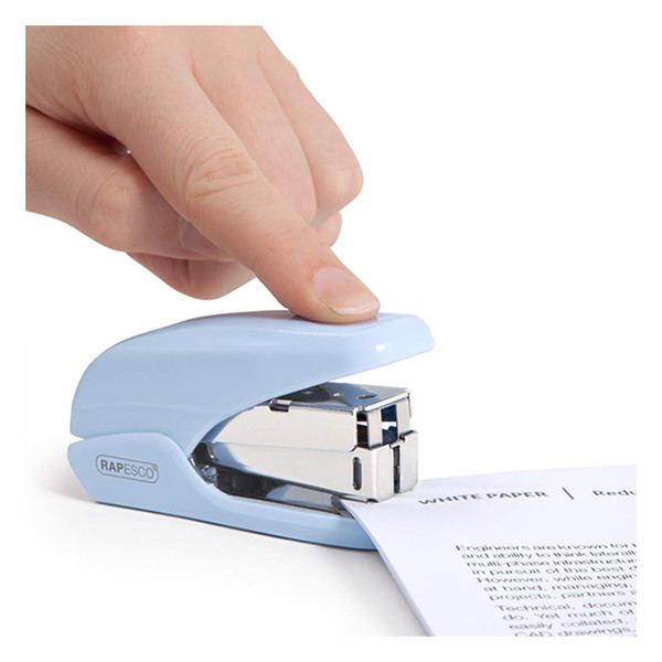 Less Effort Stapler | powder blue | Rapesco X5-Mini 202053 - 2