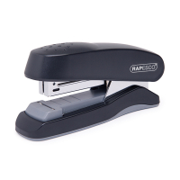 Stapler | black | Flat Clinch Half Strip | Rapesco 202055