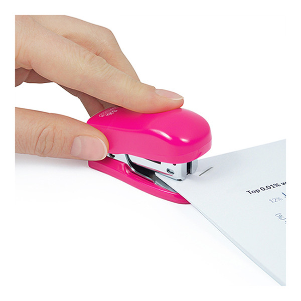 Stapler (12 sheets) | pink | Rapesco Bug mini + 1,000 staples 202074 - 2