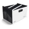 Rapesco SupaFile Plus white/black A4+ expandable sorting folder with 26 compartments 1622 202081 - 1