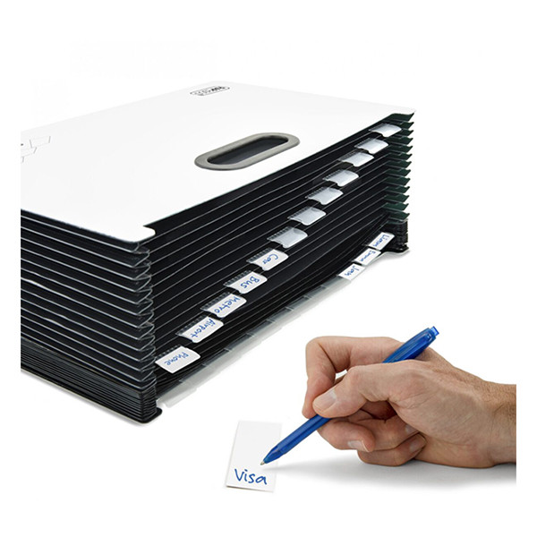 Rapesco SupaFile Plus white/black A4+ expandable sorting folder with 26 compartments 1622 202081 - 4
