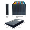 Rapesco SupaFile black expandable sorting folder with 13 compartments 1489 202080 - 3