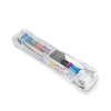 Rapesco Supaclip 40 transparent dispenser incl. 25 assorted paperclips RC4025MC 202085 - 2