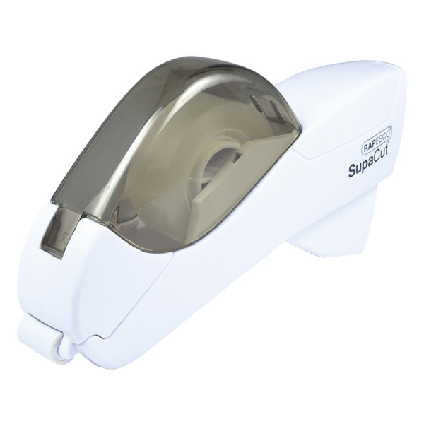 Rapesco Supacut white automatic tape dispenser 1445 226810 - 1